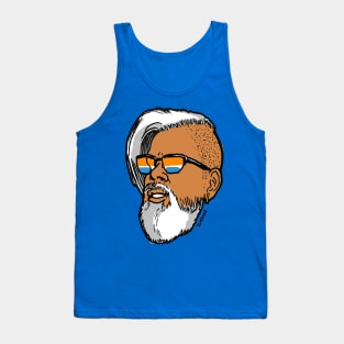 Classic Uncle Rags! Slick Look with Beard and Sunglasses Tank Top